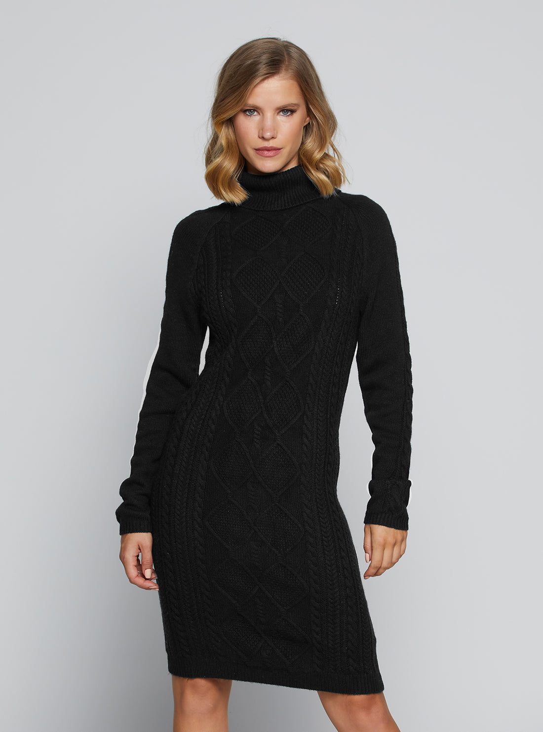 Eco Black Elisabeth Knit Mini Dress