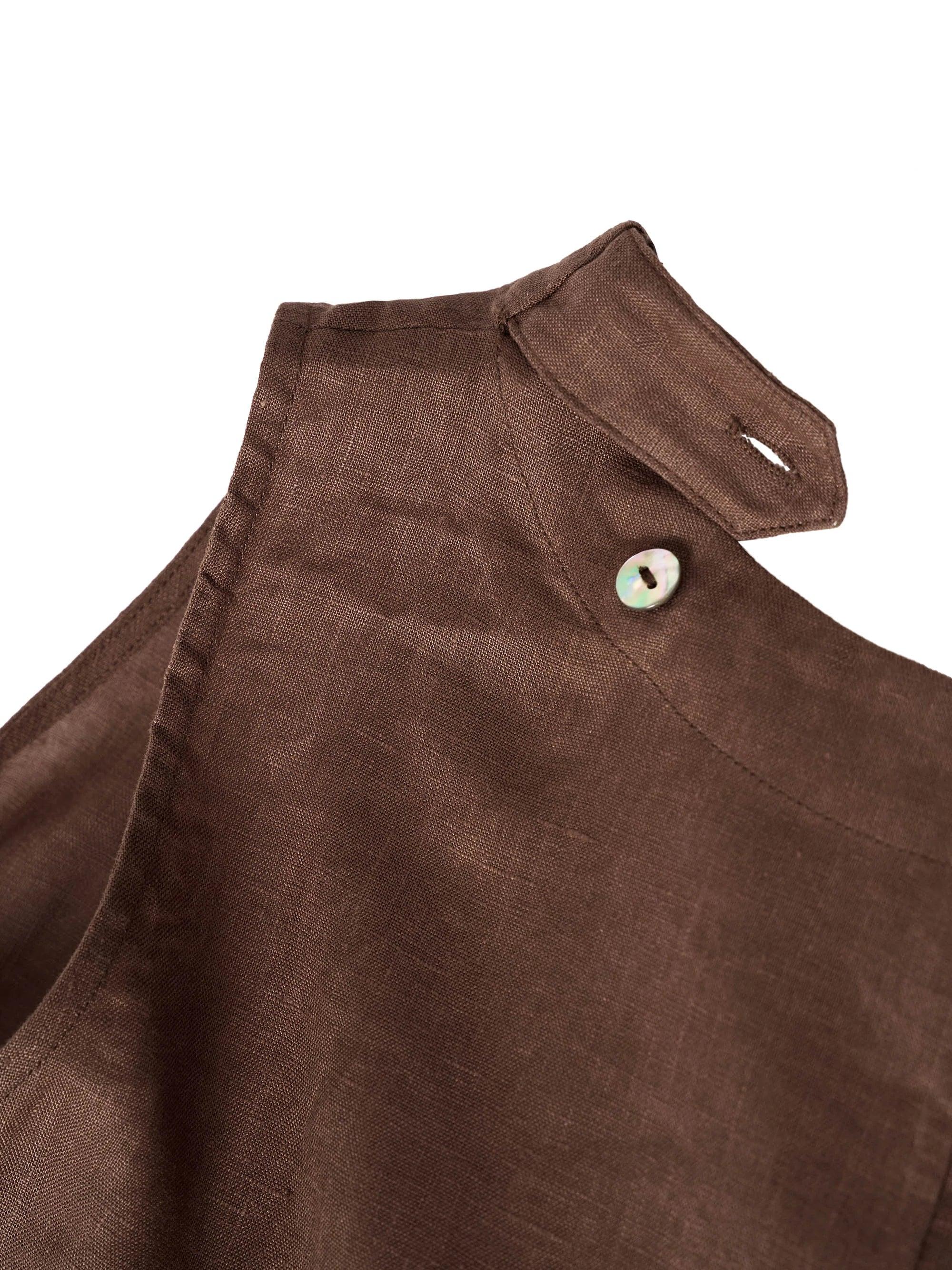 100% Linen Lightweight Sleeveless Dress SIENNA