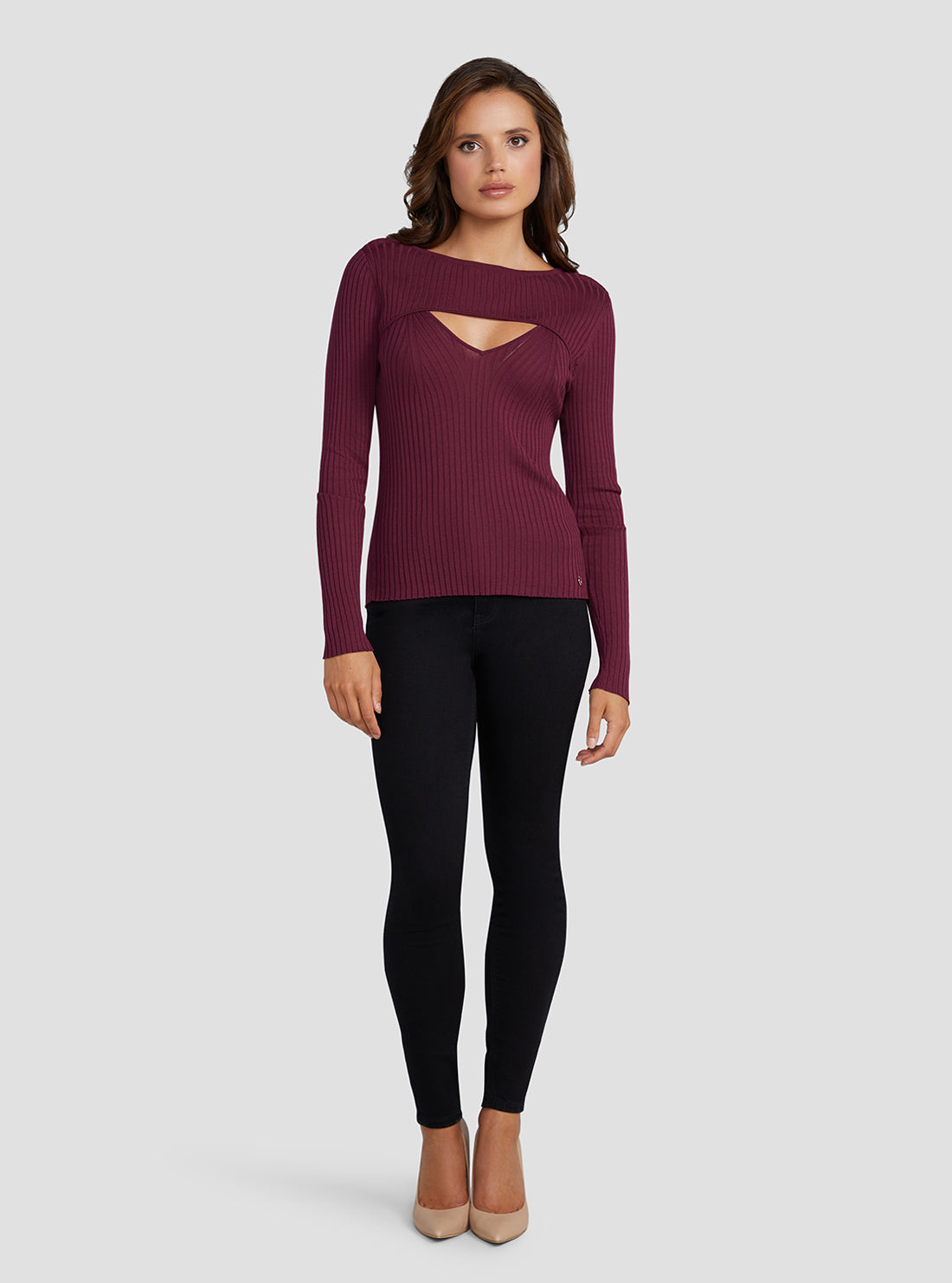 Eco Pink Marion Knit Top