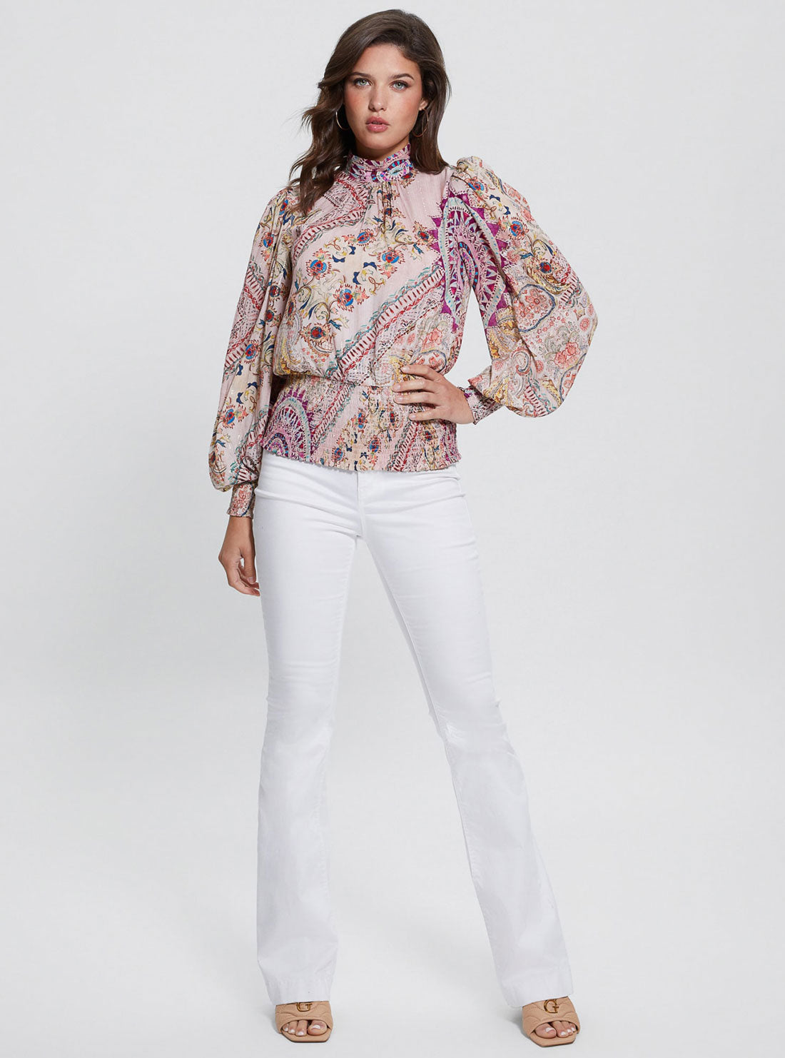 Blush Floral Monique Top