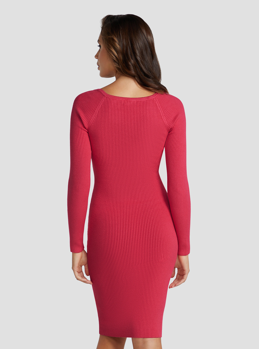 Eco Pink Margot Knit Midi Dress