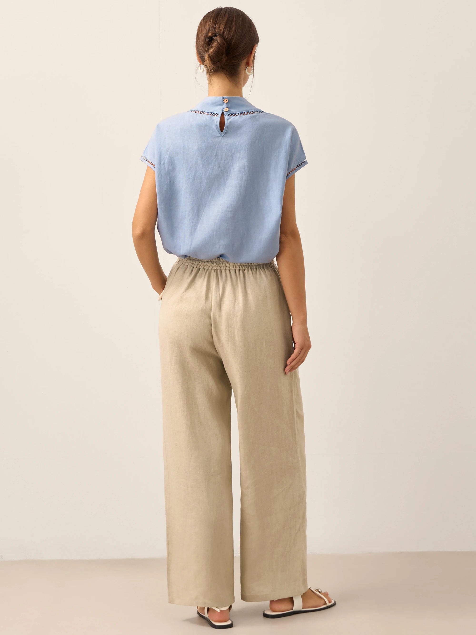 100% Linen Classic Pants LYON
