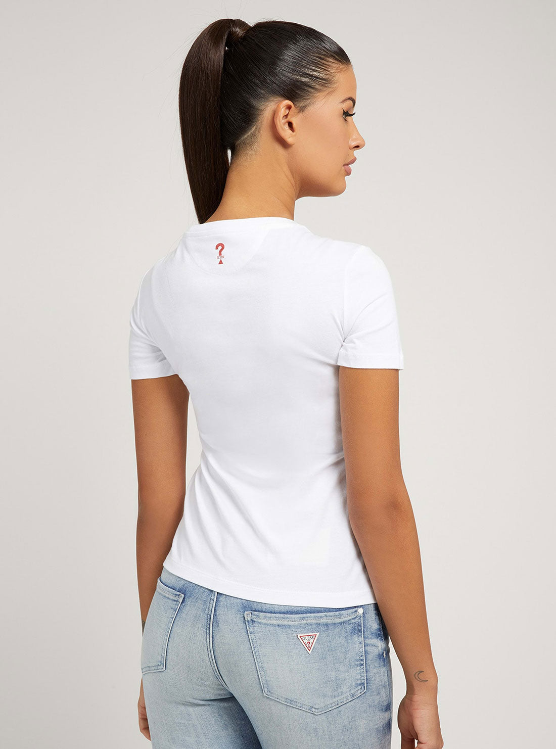 White Adelajda Logo Graphic T-Shirt