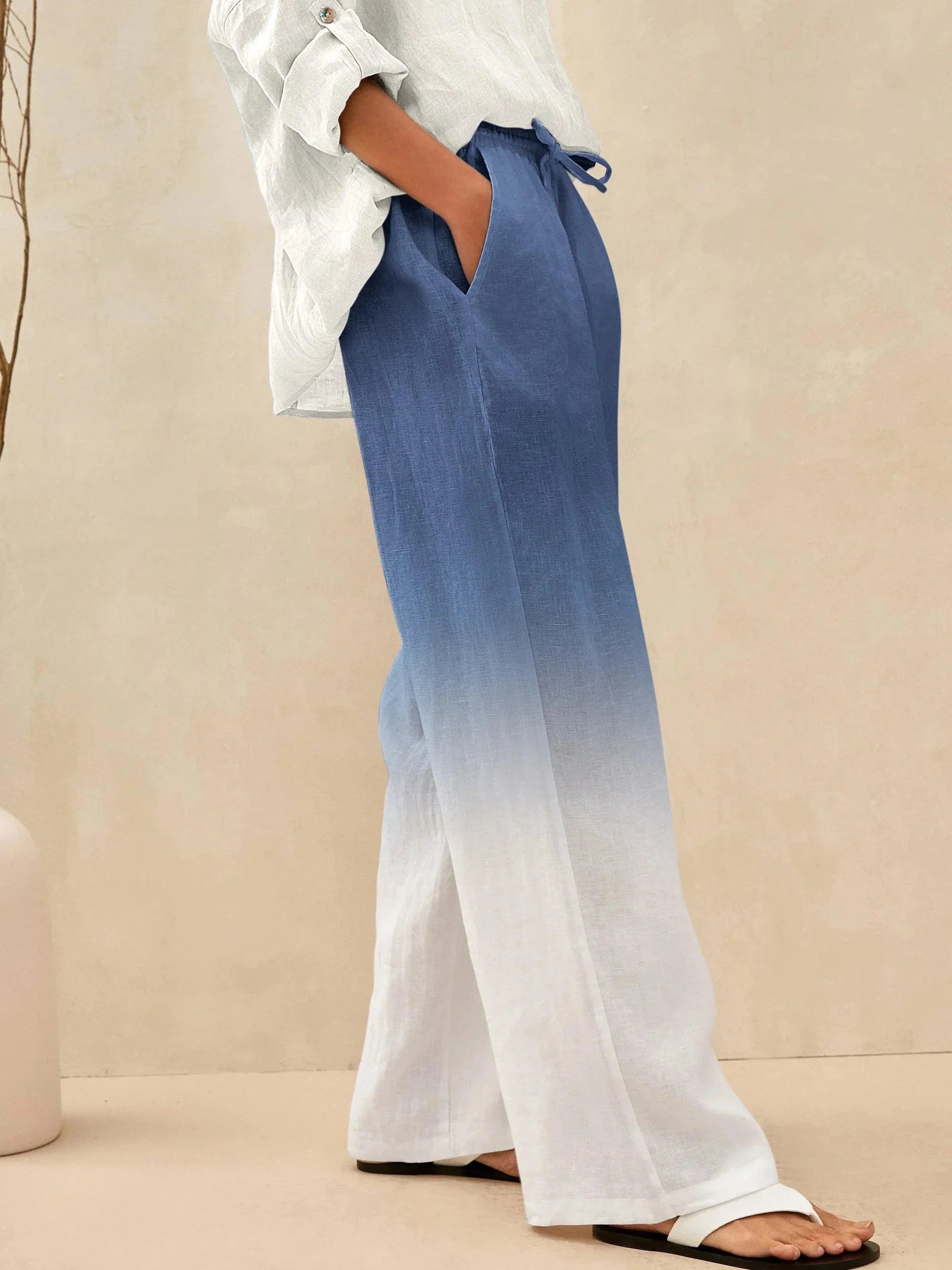 100% Linen Classic Pants LYON