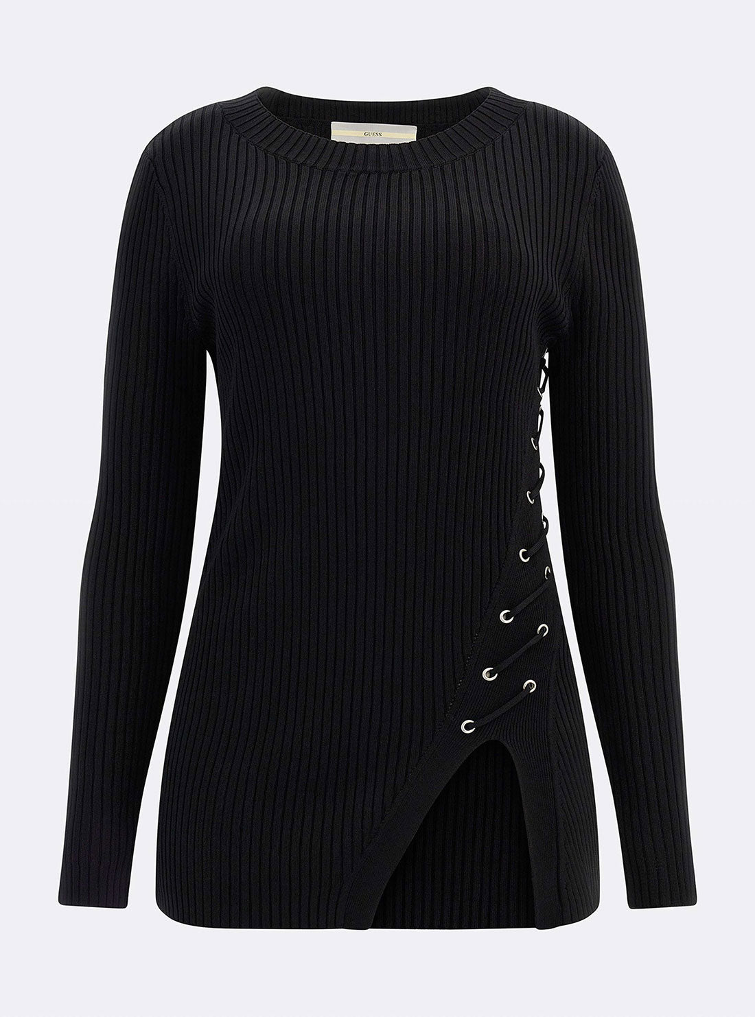 Black Irmine Knit Top