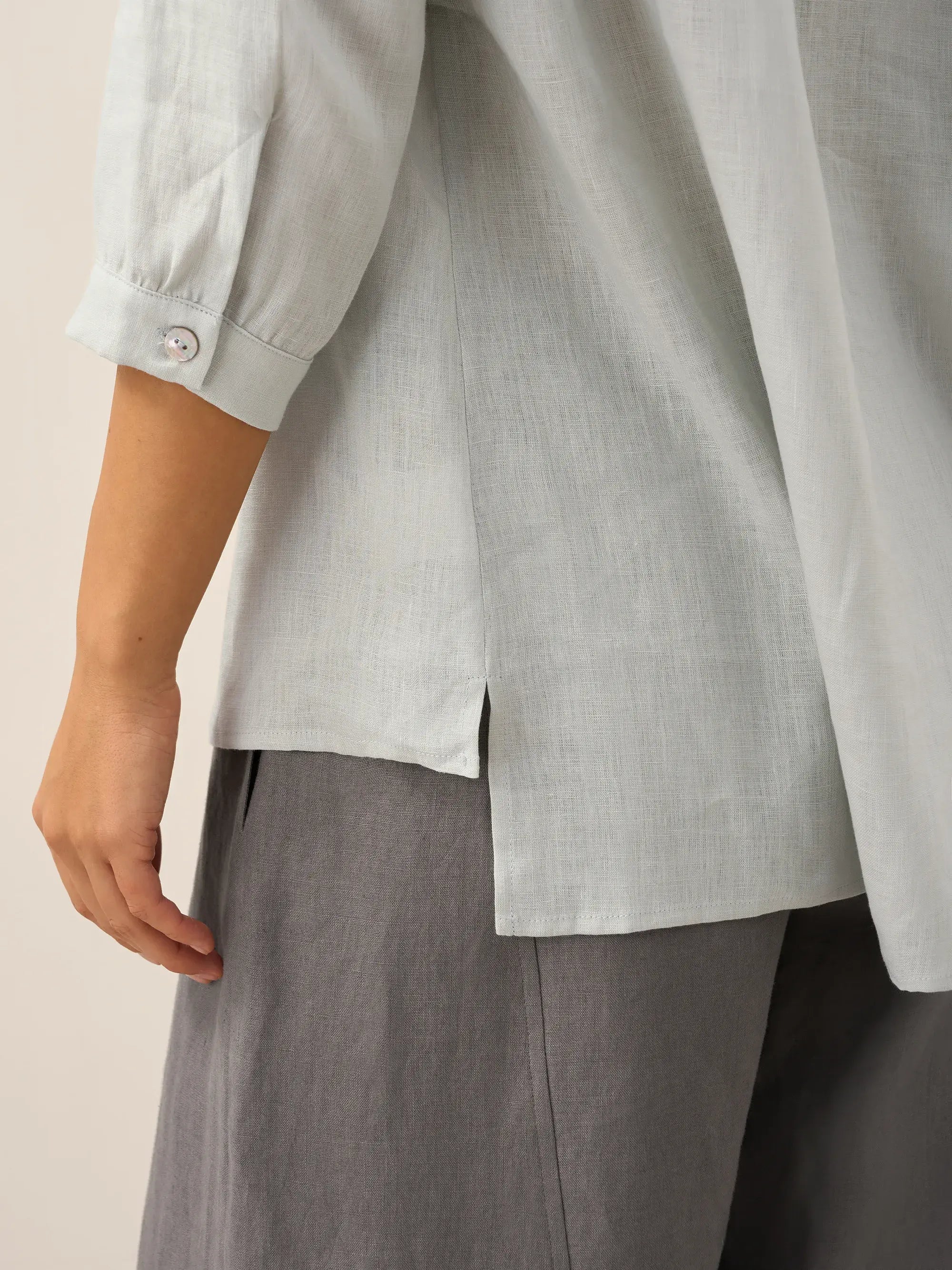 100% Linen Dress Shirt JOANNA
