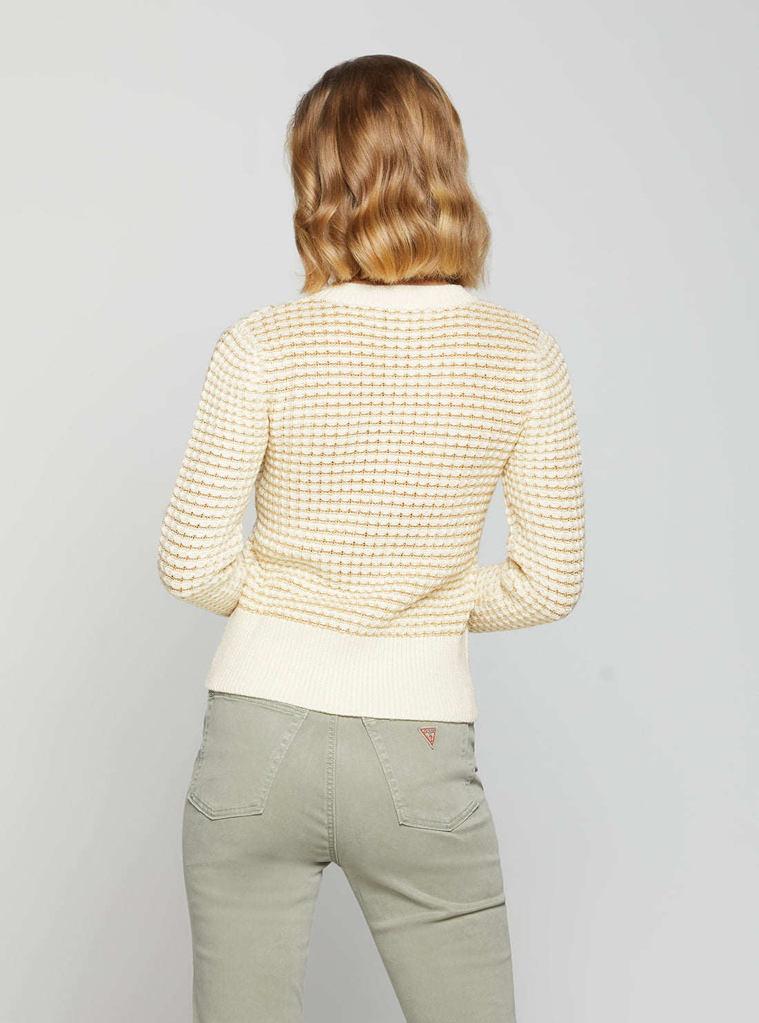 Cream Multi Georgie Knit Top