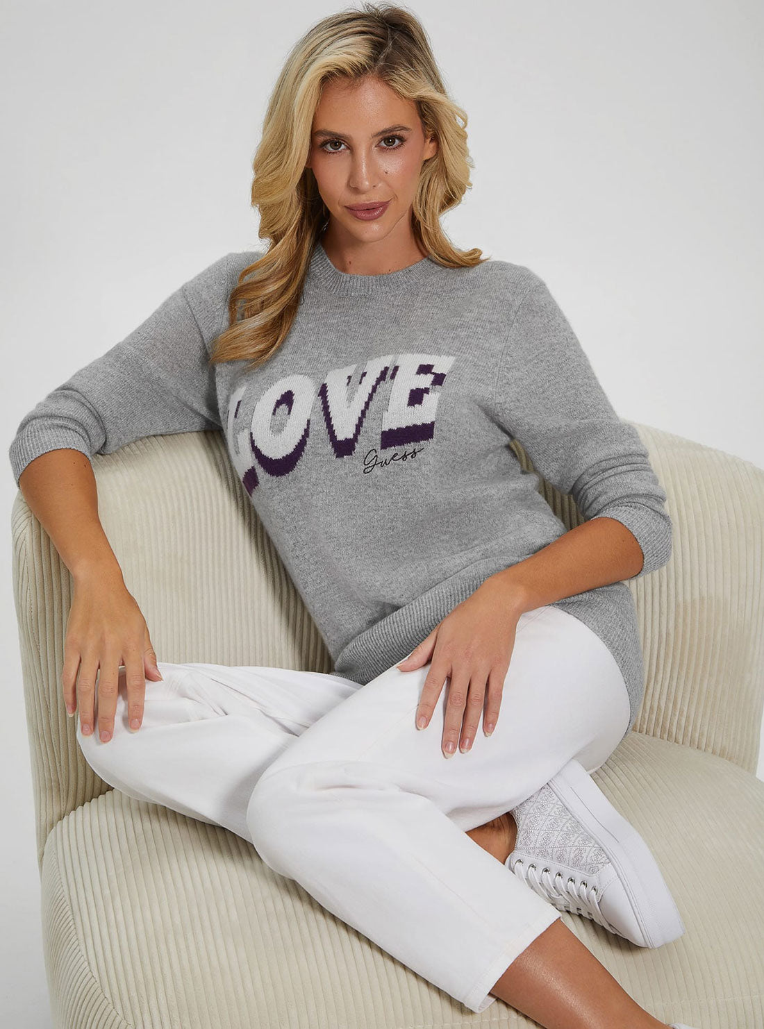 Eco Grey Juliette Knit Top