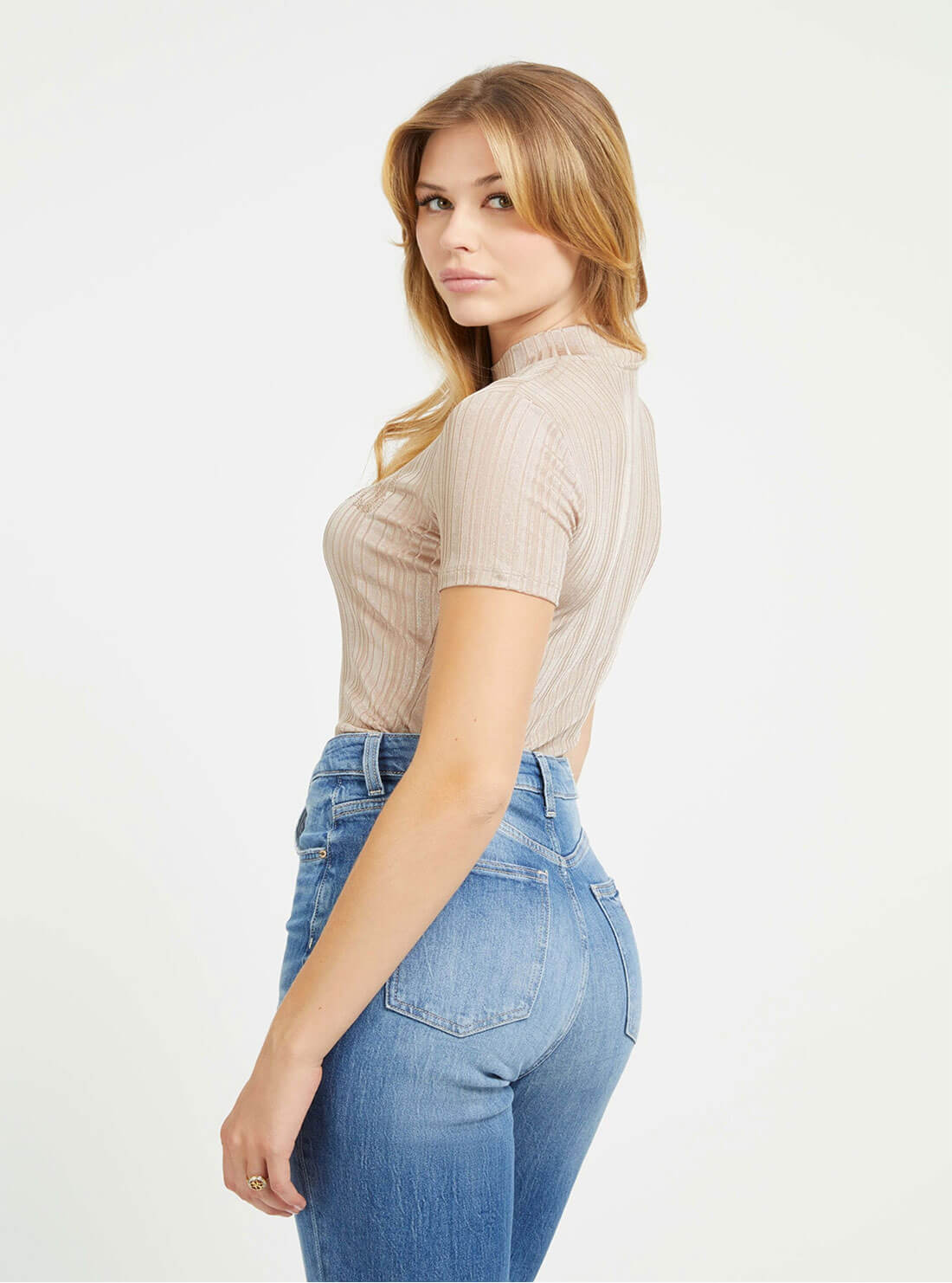 Gold Christina Logo Top