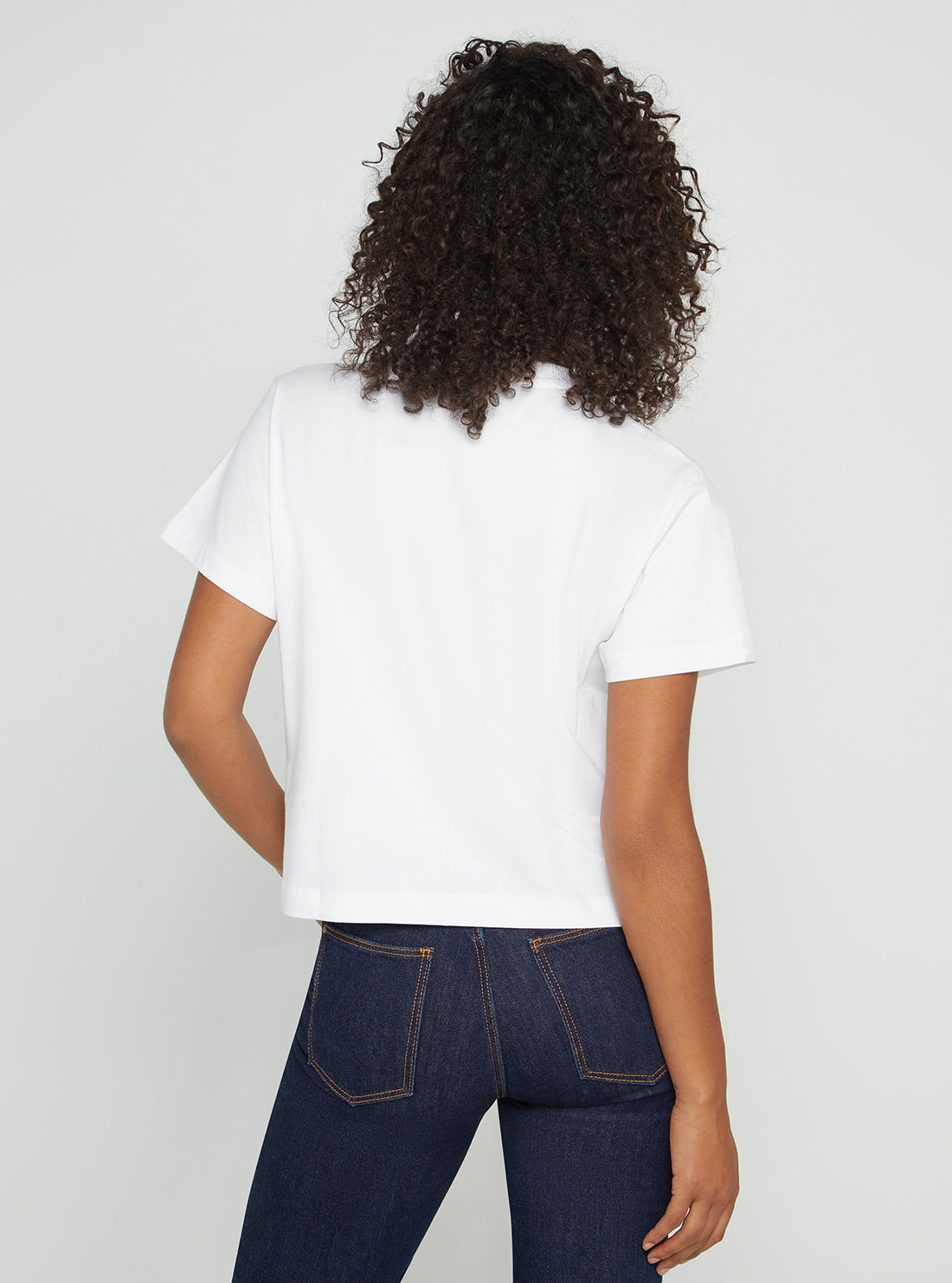 Eco White Rocsena Logo T-Shirt