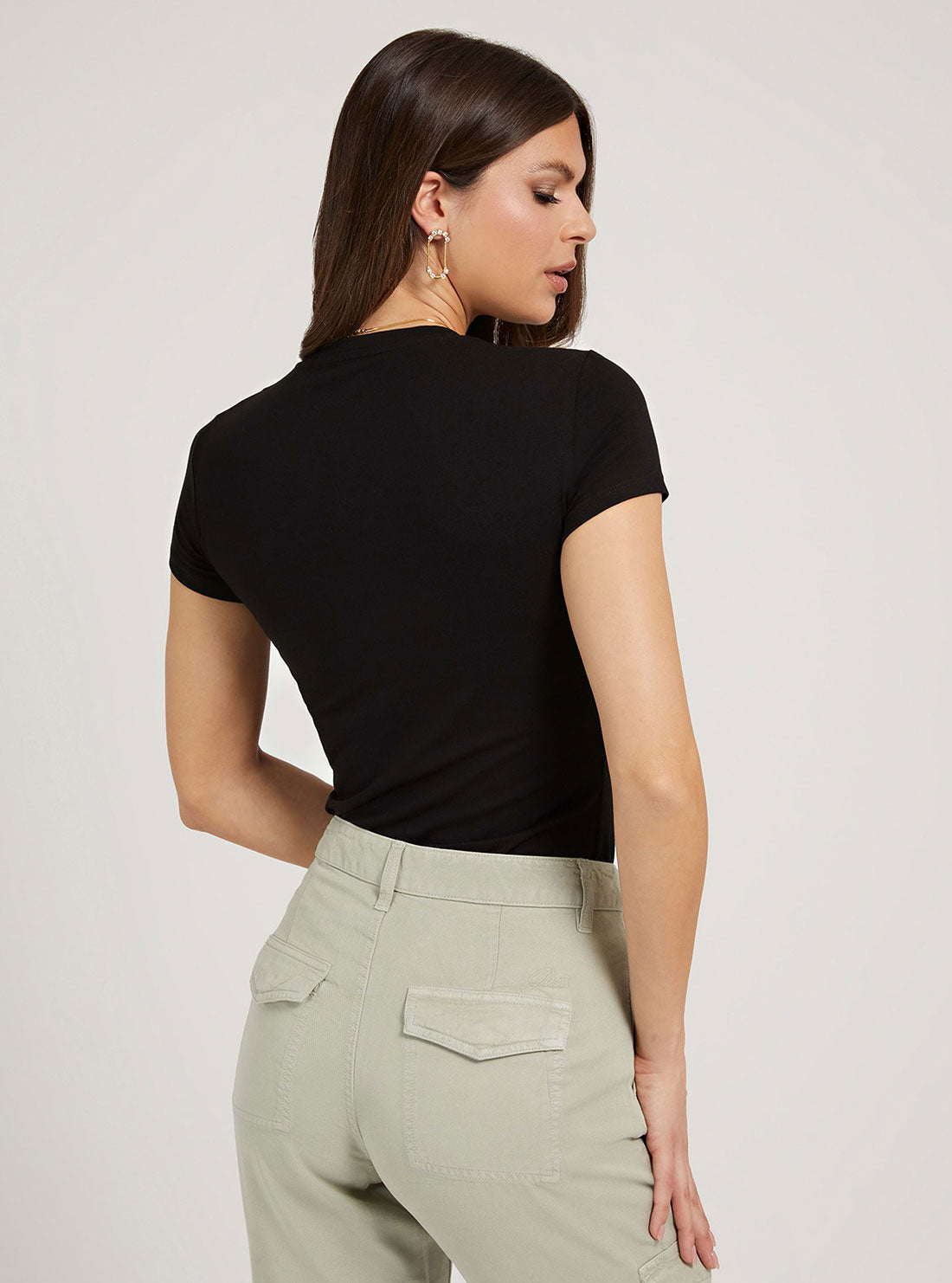 Eco Black Kathe Logo T-Shirt