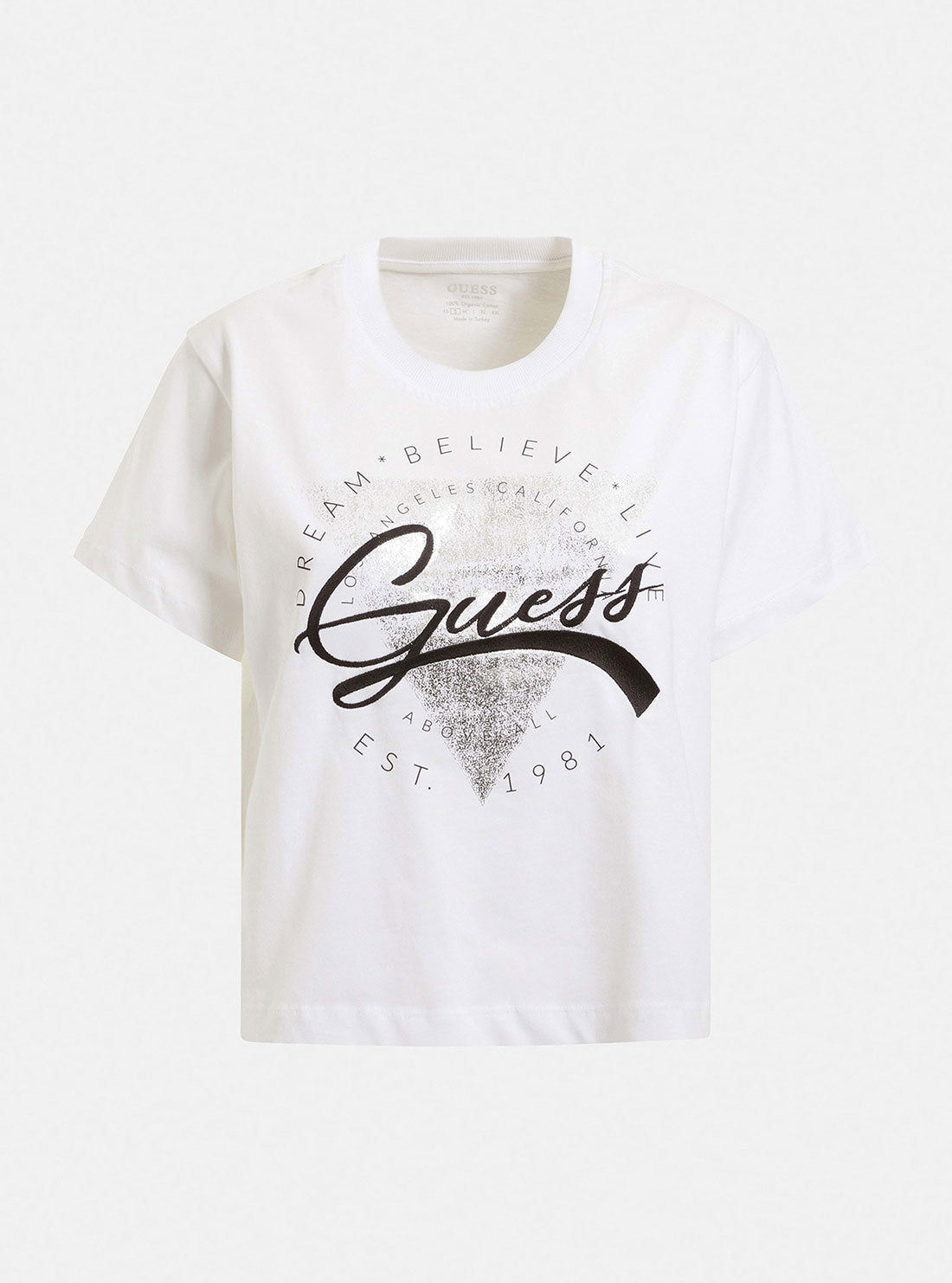 Eco White Rocsena Logo T-Shirt